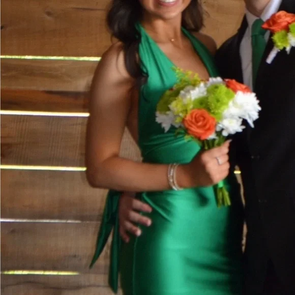Dresses | Green Sleeveless Halter Bodycon Dress For Wedding Guests | Poshmark Dresses | Green Sleeveless Halter Bodycon Dress For Wedding Guests | Poshmark